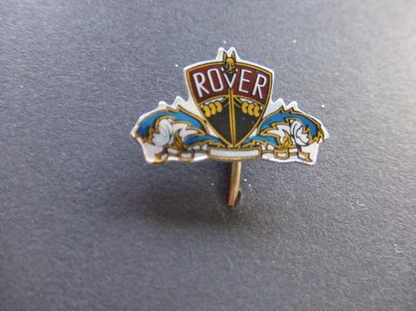 Rover Brits automerk logo zilverkleurig